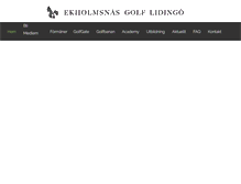 Tablet Screenshot of ekholmsnasgolf.se